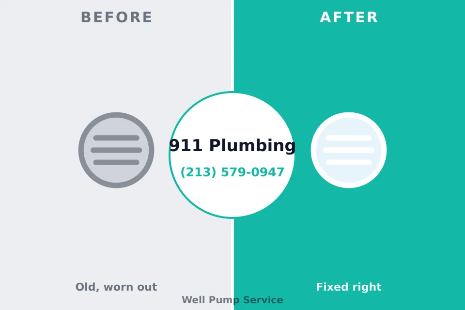 Before and after: plumbing repair Martin Lake, MN